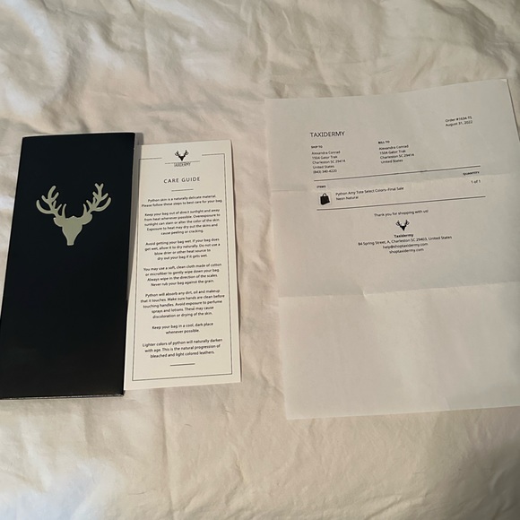 Shop Taxidermy REAL python bag 🐍 - Picture 6 of 12